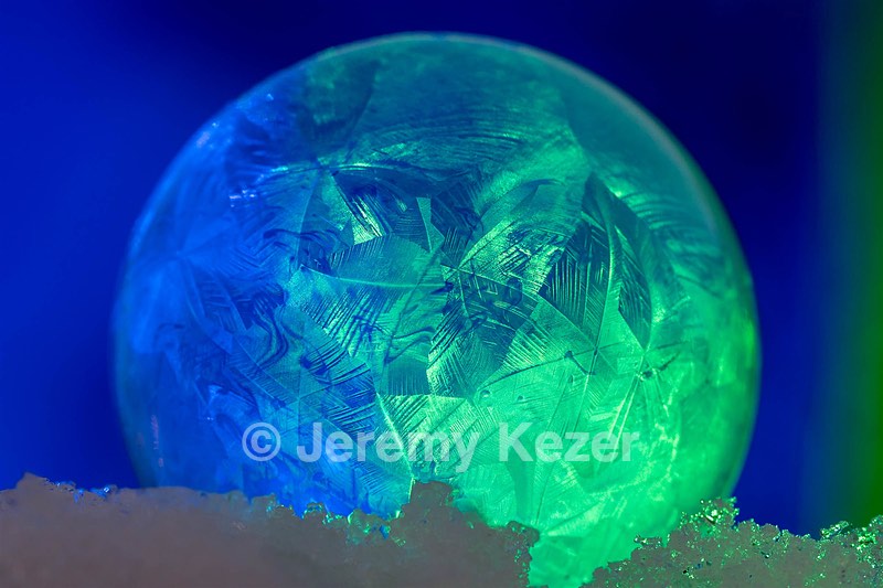 Frozen Soap Bubbles, Massachusetts