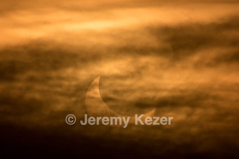 Partial solar eclipse, Amesbury, MA