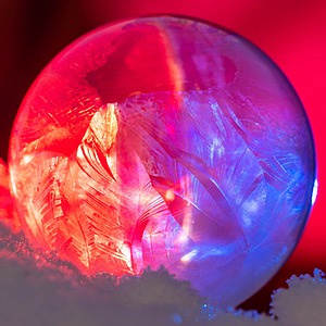 Frozen Soap Bubbles, Massachusetts